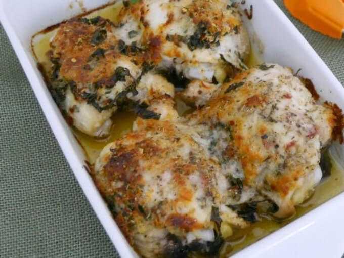 Keto Baked Chicken Thighs